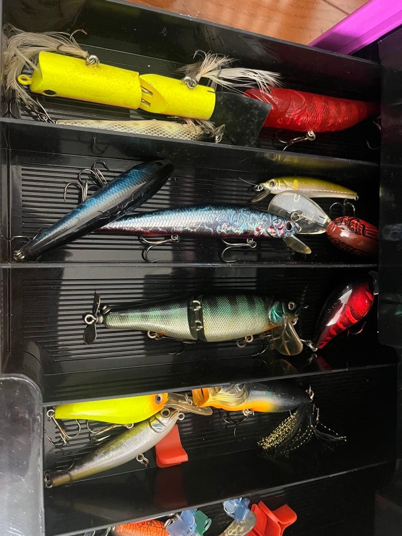 専用品　バス釣り引退セット！