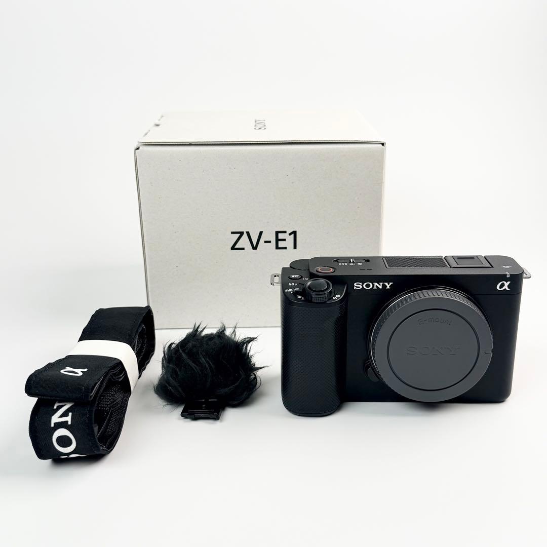 【極美品】SONY α ZV-E1 フルサイズミラーレス一眼カメラ