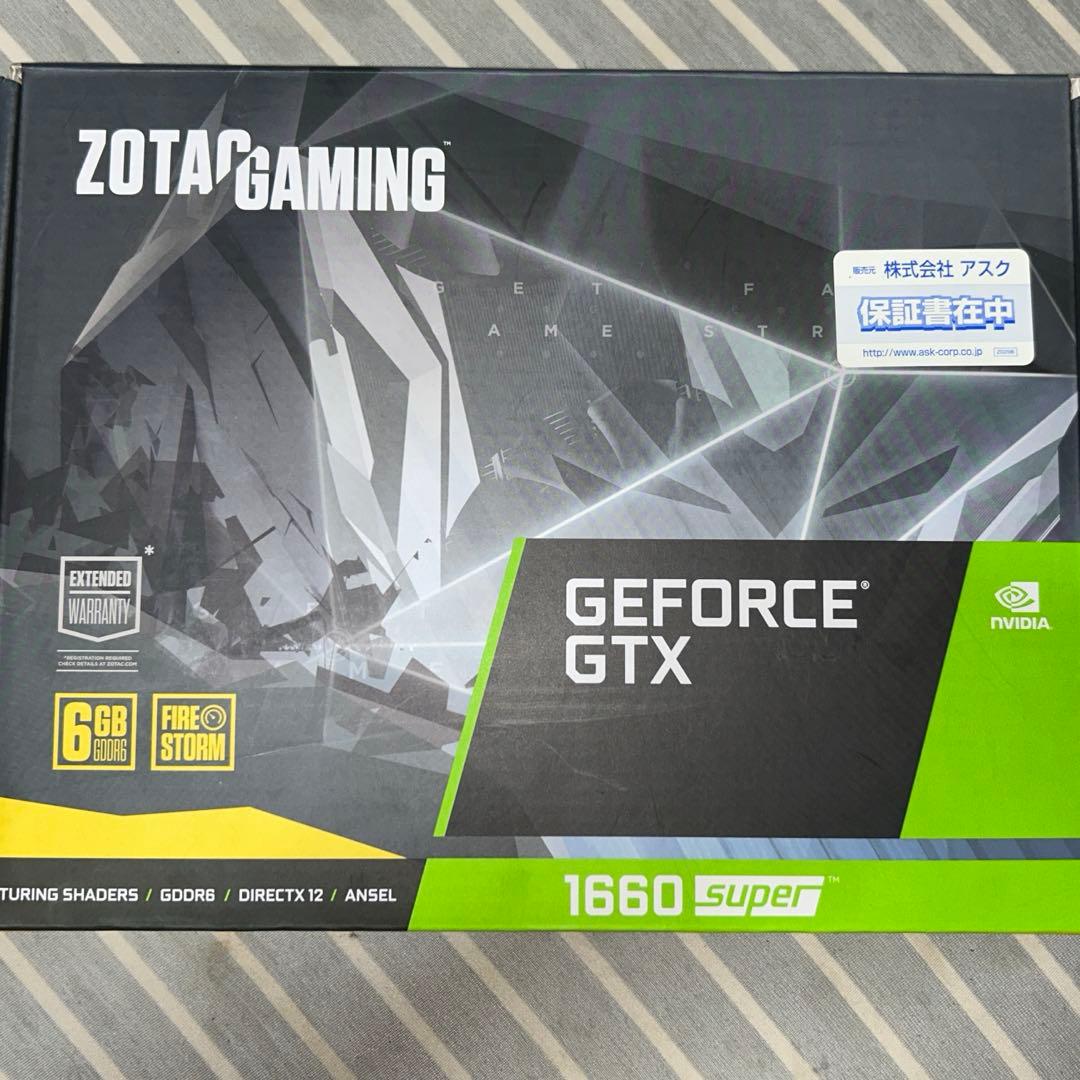 グラフィックボード・グラボ・ビデオカード ZOTAC GTX 1660 Super 6GB