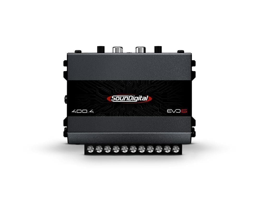 2台400.4 4Ω Evo6 SounDigital 4チャンネル アンプ