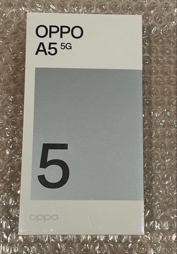 OPPO A5 5G 本体　グリーン 128GB