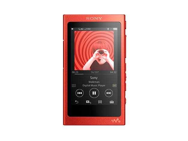 ★人気 希少 SONY NW-A35 16GB 高音質 ハイレゾウォークマン 赤