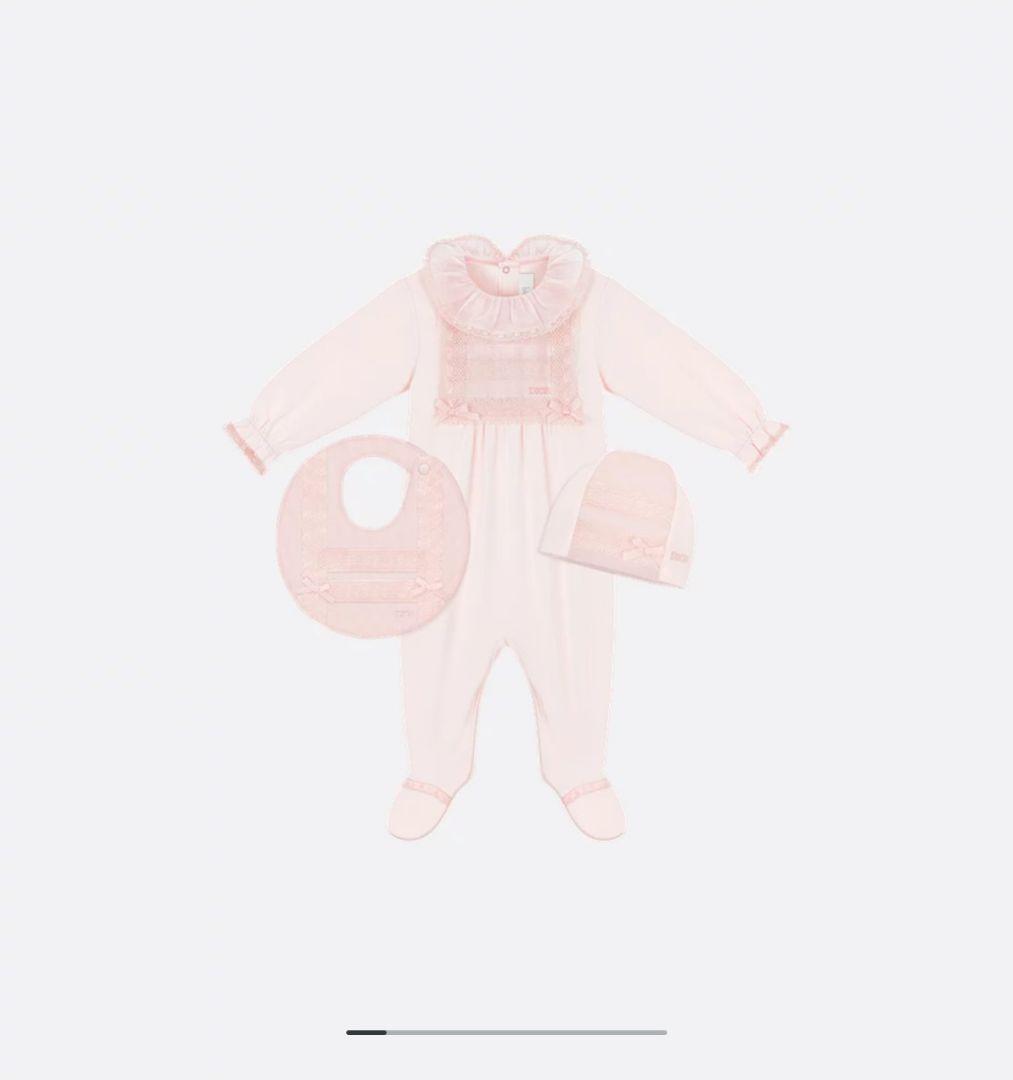 baby dior ロンパースセット箱つき美品