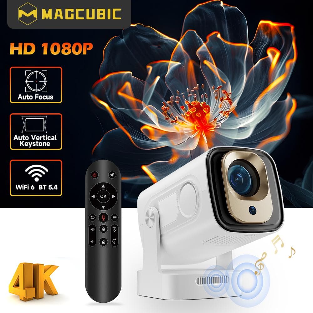 【新品・未使用】Magcubic HY310 ミニプロジェクター 4Kサポート
