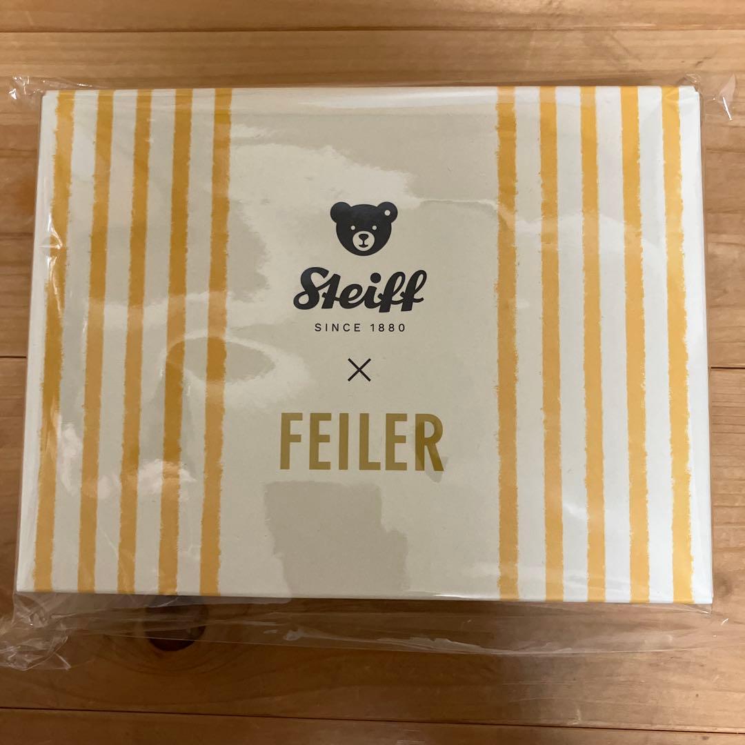 Steiff x Feiler ハンカチ