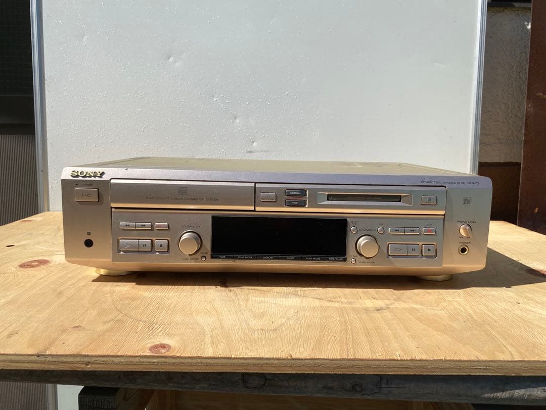 sony mxd-d3 md cdプレイヤー　中古品