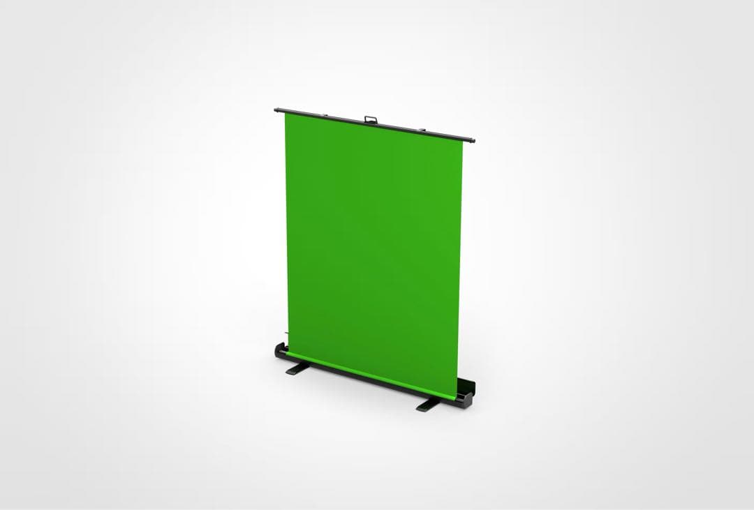 Elgato Green Screen - 折りたたみ式クロマキー背景布