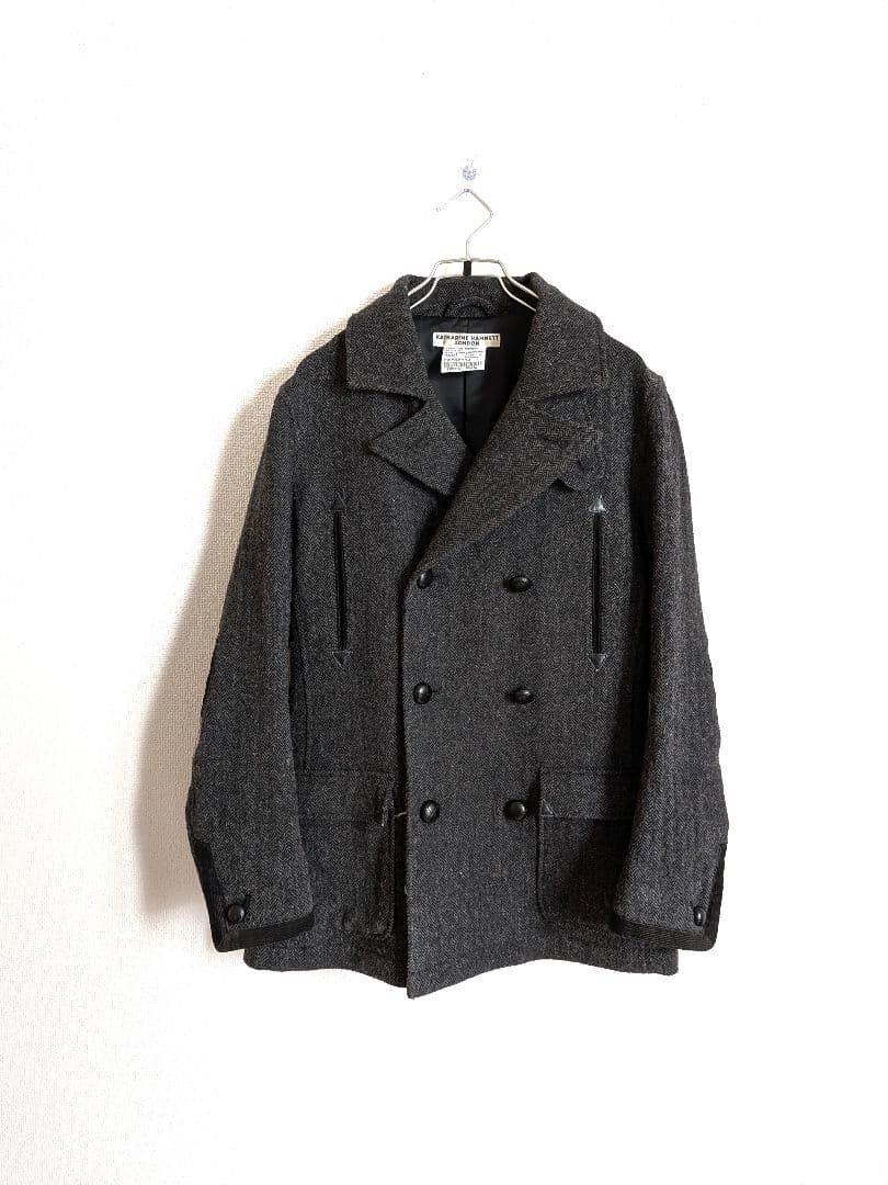 KATHARINE HAMNETT LONDON ツイードウールジャケット