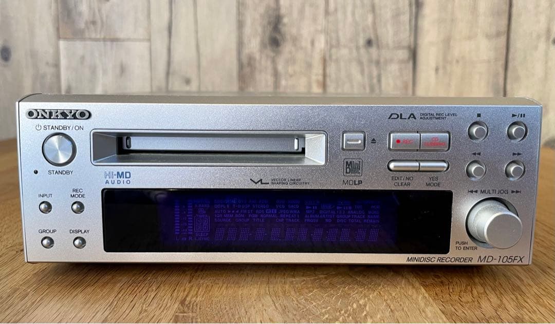 オンキョー INTEC205 Hi-MD対応 MDデッキ MD-105FX